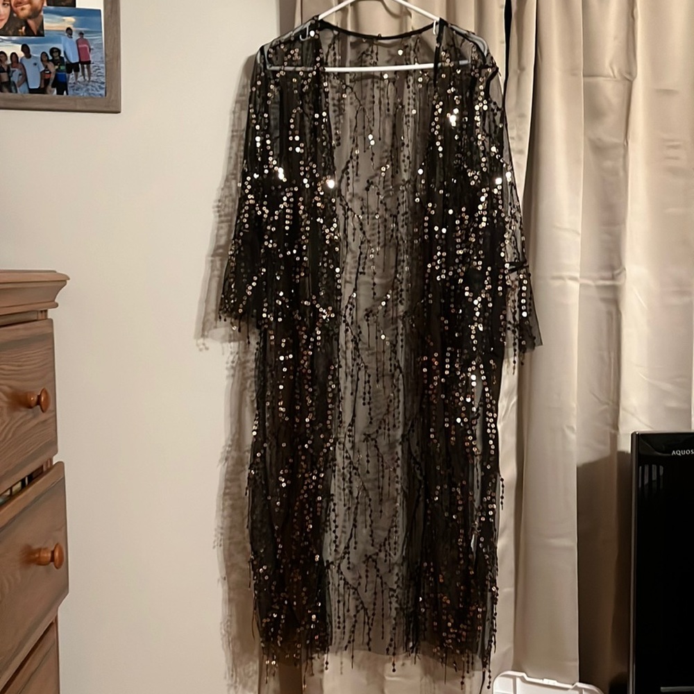 Black and Gold kimono